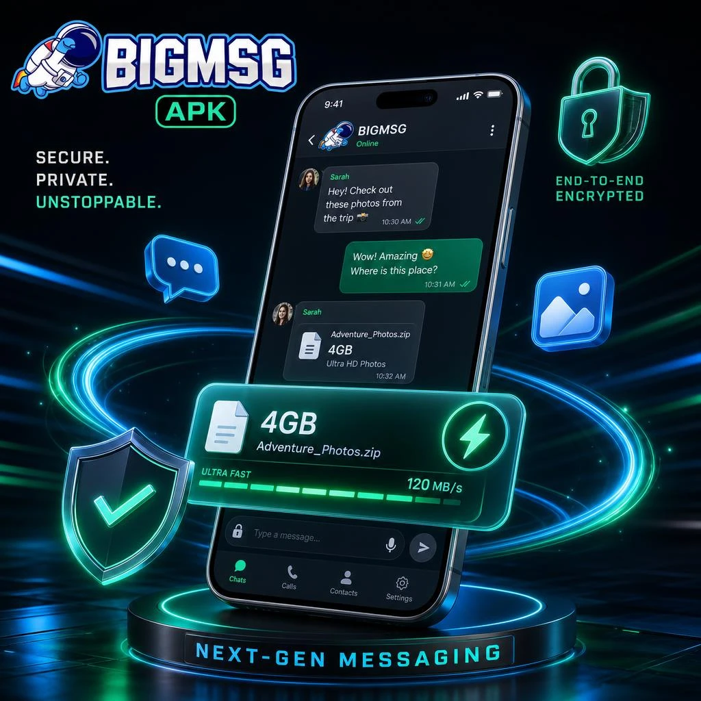 BIGMSG APK Official Banner Showcase